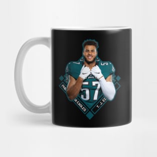 T. J. EDWARDS PHILADELPHIA EAGLES Mug